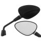 (image for) Shorty Mirrors for Vespa Sprint, Matte Black