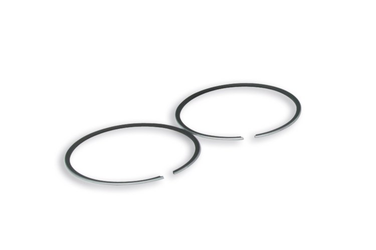 (image for) Malossi 2 Piston Rings 65X1.2 Semi-Trapezoidal