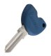 (image for) Blue Key Blank for Vespa with Immobilizer 656873