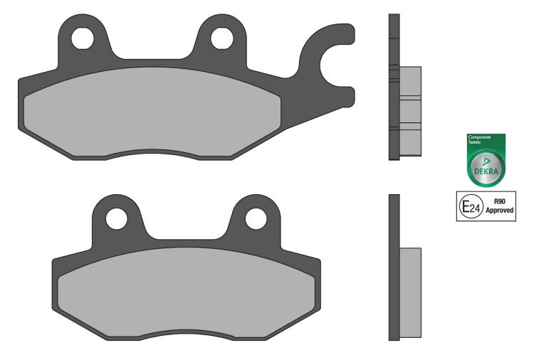 (image for) Malossi Sport Brake Pads for Kymco
