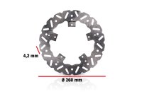 (image for) Malossi Brake Disk for Piaggio BV, X9 200, 250, 500