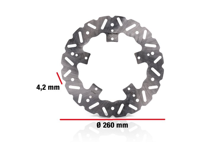 (image for) Malossi Brake Disk for Piaggio BV, X9 200, 250, 500