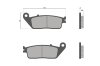 (image for) Malossi SPORT Brake Pads for Yamaha S-Max FRONT