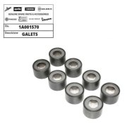 (image for) Roller Weights for MP3 SPORT 500cc 2016 and newer