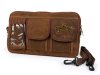 (image for) Glove Compartment Bag for Vespa BROWN with Cellphone Holder