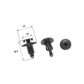 (image for) Plastic Clip or Rivet for Honda 90683-MBW-003