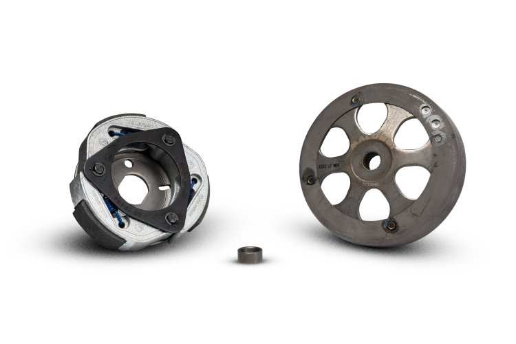 (image for) Malossi Clutch and Bell for Piaggio, Aprilia, Vespa 125mm clutch
