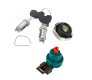(image for) Key and Switch Set for Vespa, Piaggio 50cc