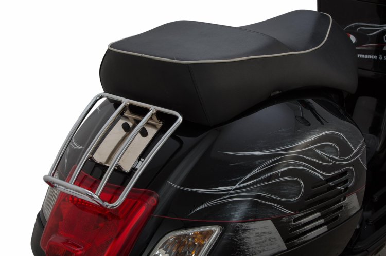 Modal Additional Images for Luggage Rack for Vespa GT, GTS, GTV Chrome