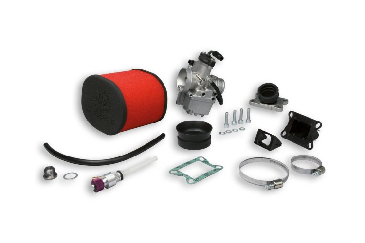 (image for) Malossi VHST 28 MHR Team Carburetor Kit with Reed Valve