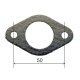 (image for) Exhaust Gasket for Aprilia, Piaggio 50cc 2-Stroke