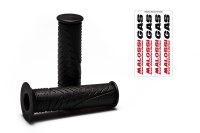(image for) Malossi Grips for Racing BLACK without Handlebar end weights.
