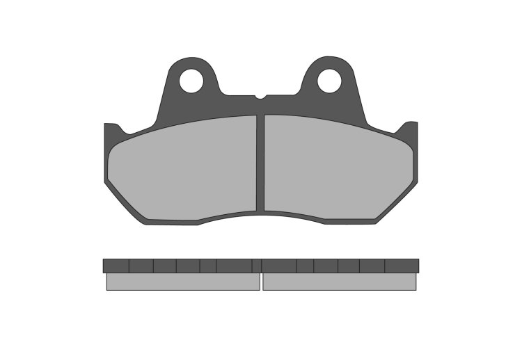 (image for) Malossi Brake Pads for Honda Helix