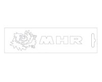 (image for) White MHR Sticker - 13 cm
