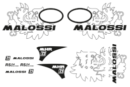 (image for) Kit of stickers Trophy Vespa