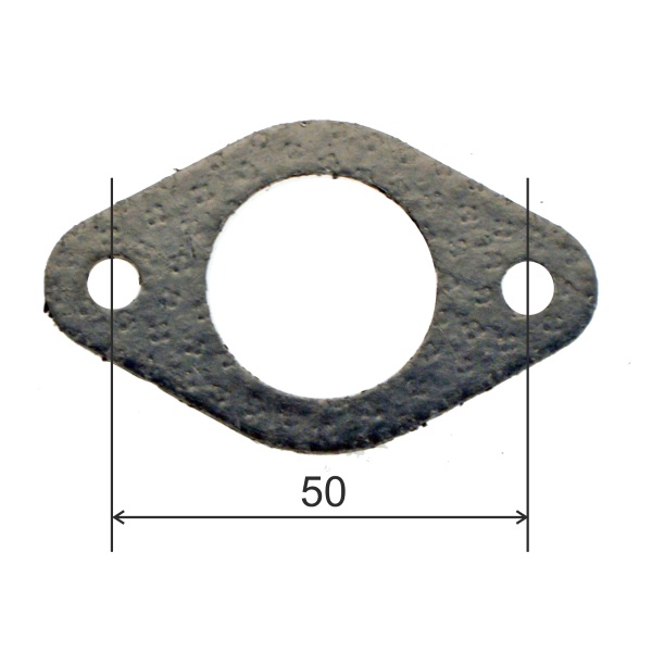 (image for) Exhaust Gasket for Aprilia, Piaggio 50cc 2-Stroke